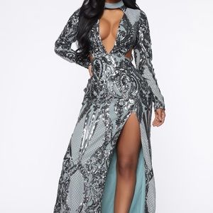 Sequin Gown
